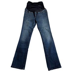 Isabel Maternity Bundle of Jeans 2 pair & Shorts Distressed Bootcut Jegging